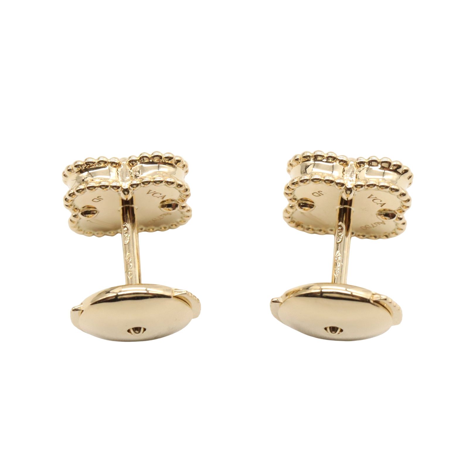 VanCleef＆Arpels スウィートアルハンブラオニキスYGピアス Van Cleef&Arpels スウィート アルハンブラ オニキス ピアス
