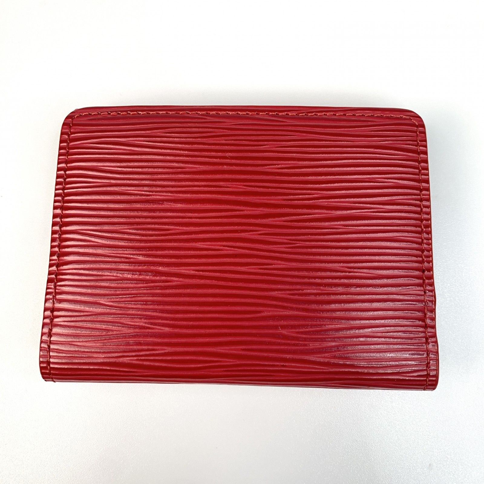 未使用 ルイ ヴィトン LOUIS VUITTON レディース エピ 二つ折り