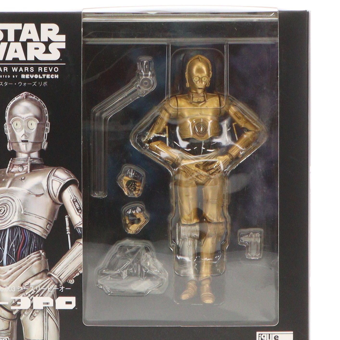STAR WARS：REVO No.003 C-3PO リボルテック 6インチ STAR WARS：REVO】 No.003 C-3PO｜リボルテック｜海洋堂