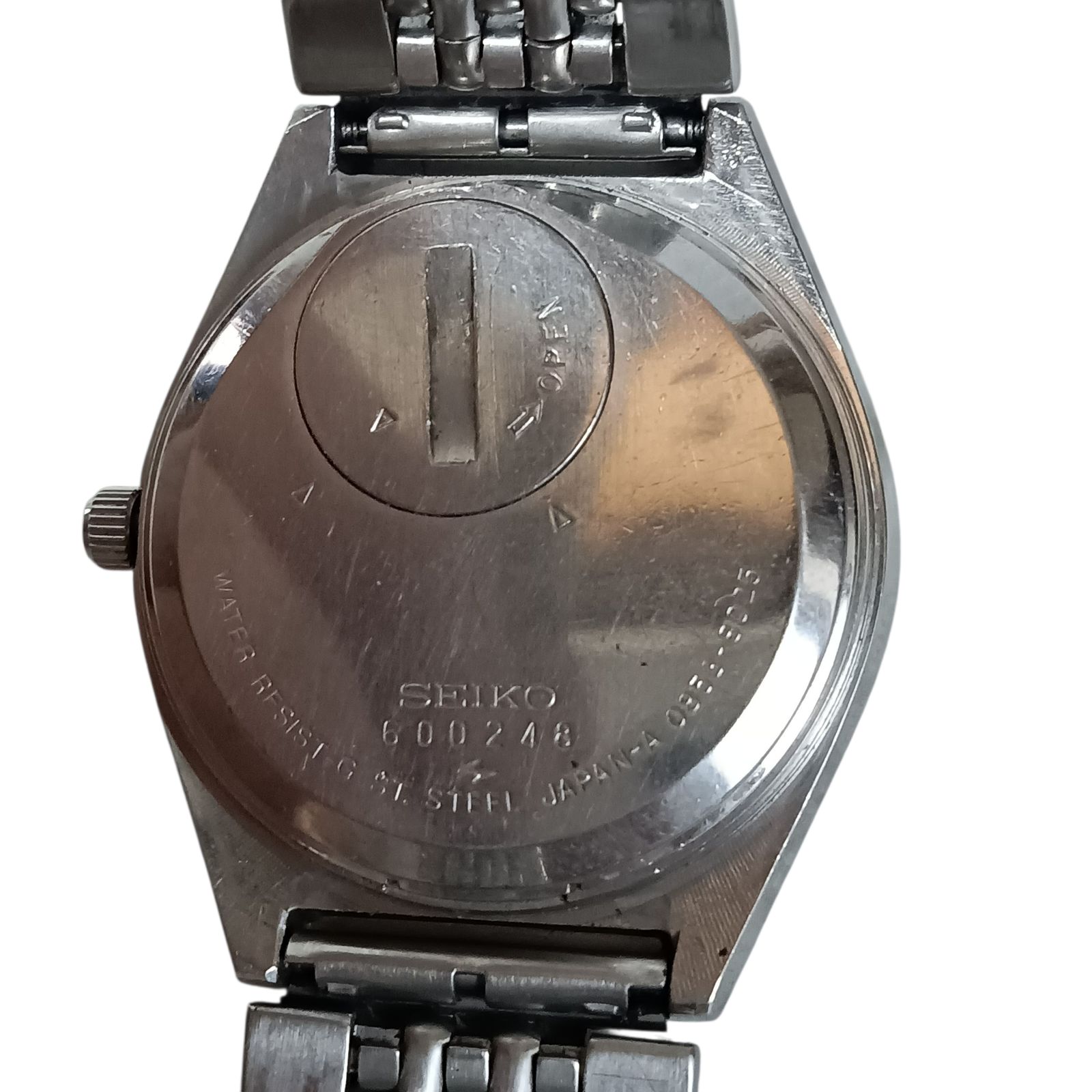 稼働 SEIKO KING QUARTZ 腕時計 デイデイト 0853-8025 SEIKO - 稼働 SEIKO KING QUARTZ 腕時計 デイデイト 0853-8025の