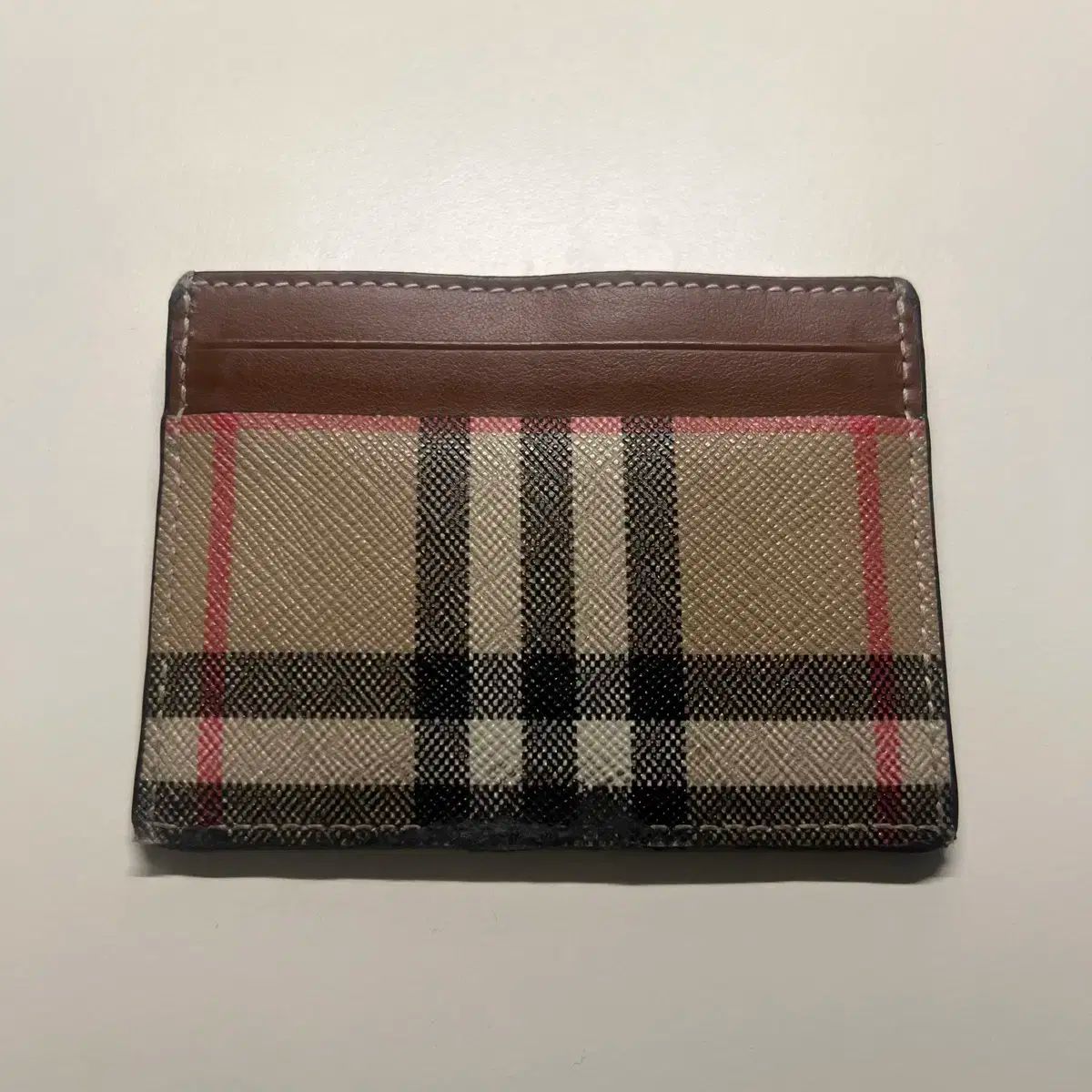 Burberry バーバリー ヴィンテージ チェック カード ケース カードウォレット