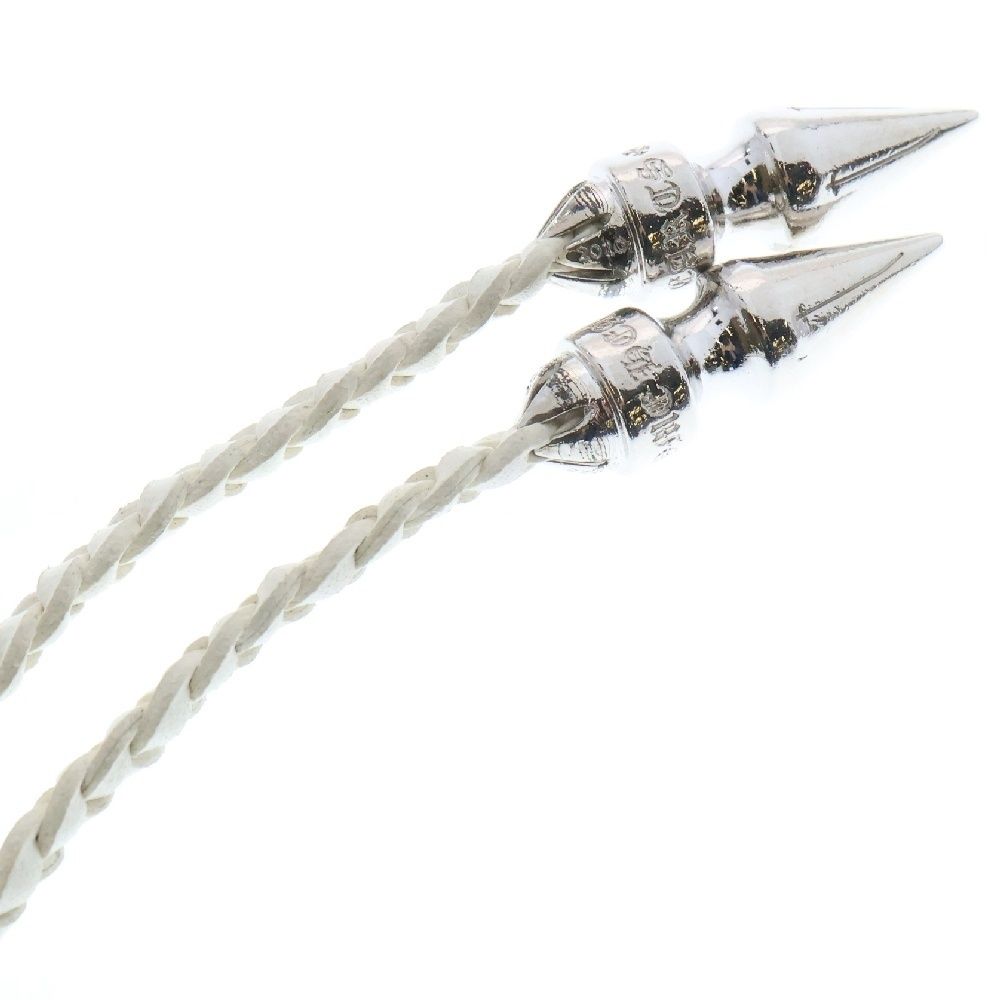 CHROME HEARTS (クロムハーツ) SPIKE LEATHER BRAID スパイク
