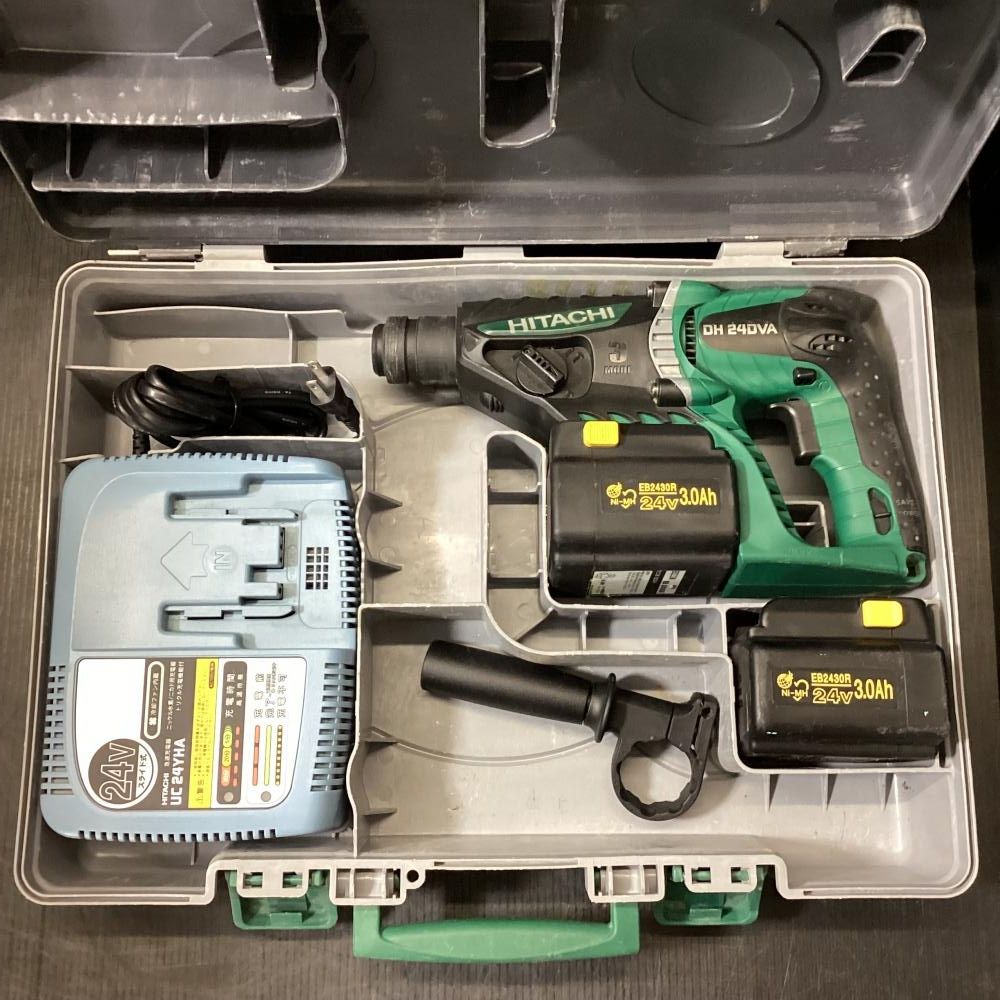 日立工機 DH24DVA コードレスロータリーハンマドリル 商品説明要 203