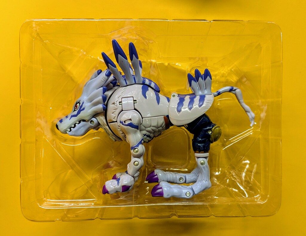 デジモンアドベンチャー　ワーガルルモン　超進化シリーズ２　1999年物 デジモンアドベンチャー ワーガルルモン 超進化シリーズ2 1999