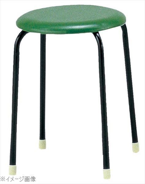 【新品】丸椅子 Ｃ－１９（１０脚入）レッド 丸椅子 | レッド スツールC-19の製品情報 C19R ミーティングチェア