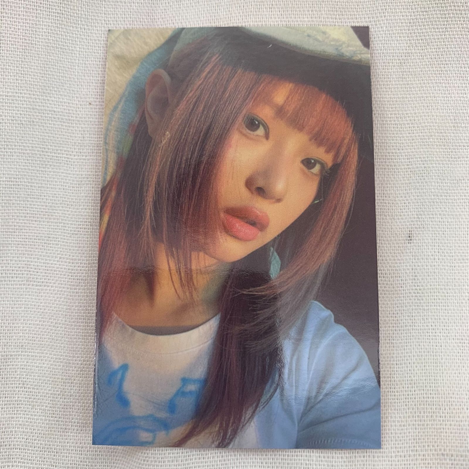 Newjeans OMG ユニバ ハニ トレカ weverse ラキドロで当選品