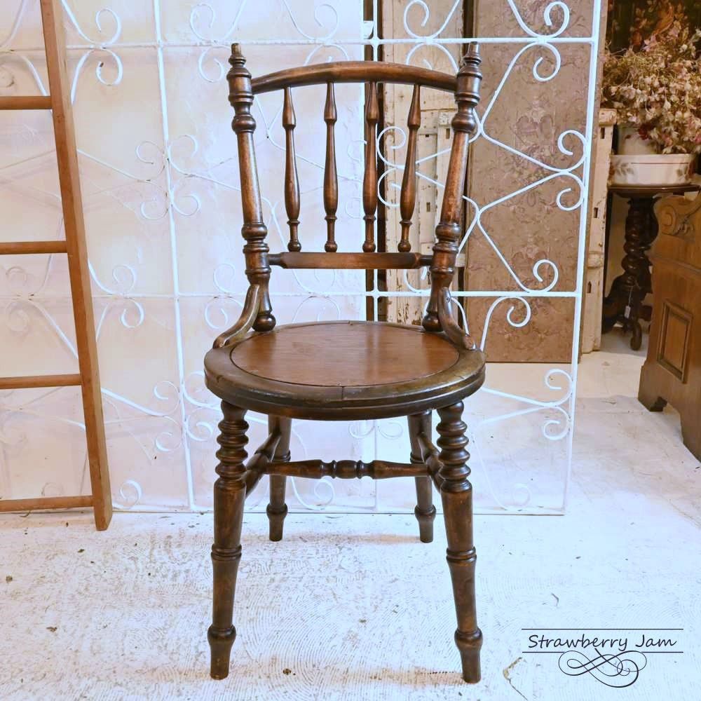 L3705-33 英国アンティーク ベントウッドチェア ヴィクトリアン アンティークチェア キッチンチェア チェア ダイニングチェア ブラウン イギリス