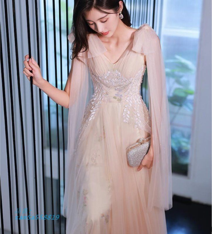 ロングドレス 演奏会用 パーティードレス 結婚式 ドレス ステージドレス 発表会 ピアノ マキシ丈 20代30代40代 コー合唱衣装 成人式 大人 am5a558819