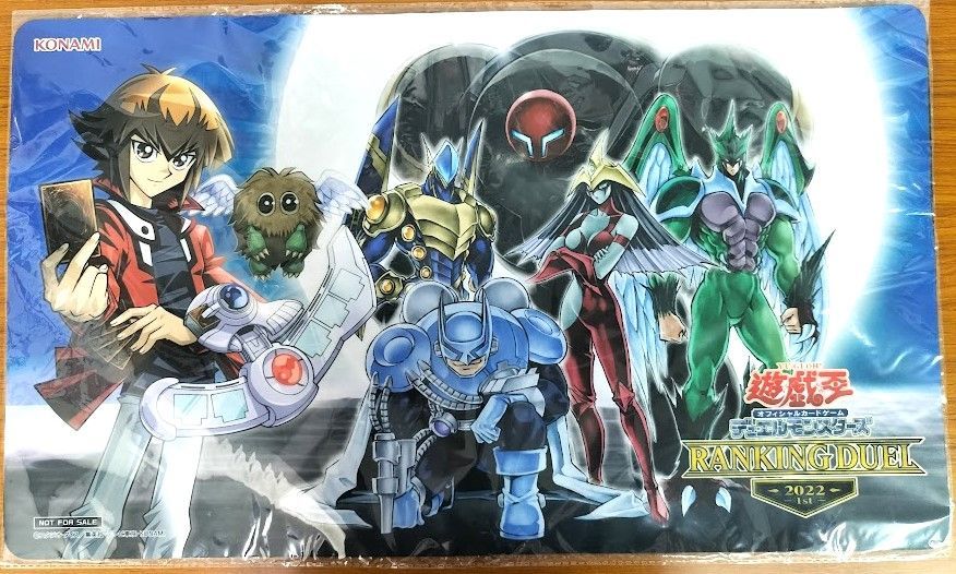 遊戯王 ランキングデュエル 遊城十代 HERO　プレイマット 限定品】遊戯王 ランキングデュエル プレイマット 遊城十代 2022 1st
