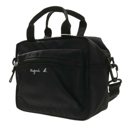 全新品 在庫処分 AC12 E BAG キッズ ロゴ2way通園バッグ agnes b