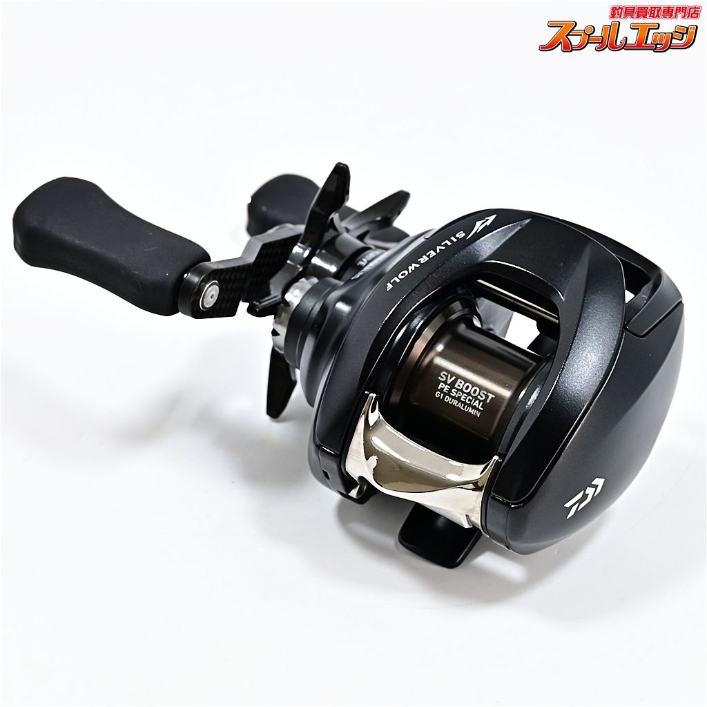 ダイワ 22シルバーウルフ SV TW 1000 XHL PE SLPW 90 mm カーボンクランクハンドル装着 DAIWA m 42238