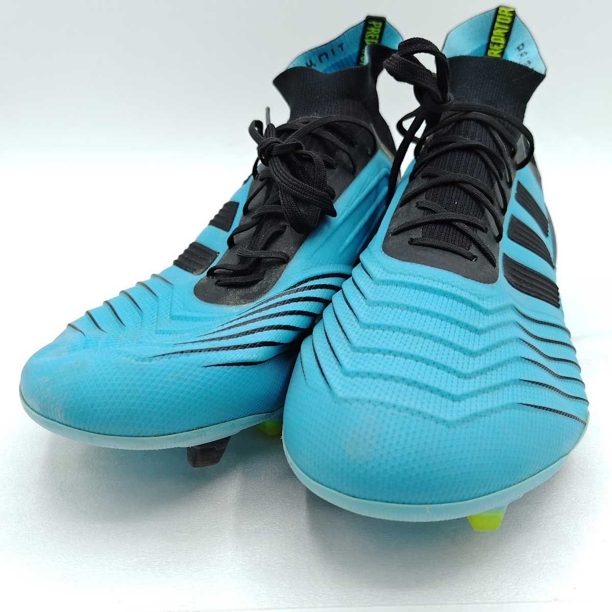 adidas - アディダス サッカースパイク PREDATOR プレデター 19.1 FG 30cm F35606 メンズ ADIDAS 天然芝グラウンド アディダス サッカースパイク PREDATOR プレデター 19.1 FG 30cm