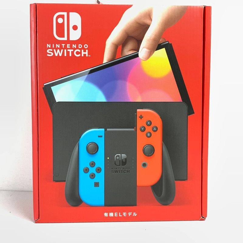 Nintendo Switch 有機ELモデル Joy-Con L ネオンブルー R ネオンレッド 任天堂 スイッチ 本体 034-250514-nm-06-fuz