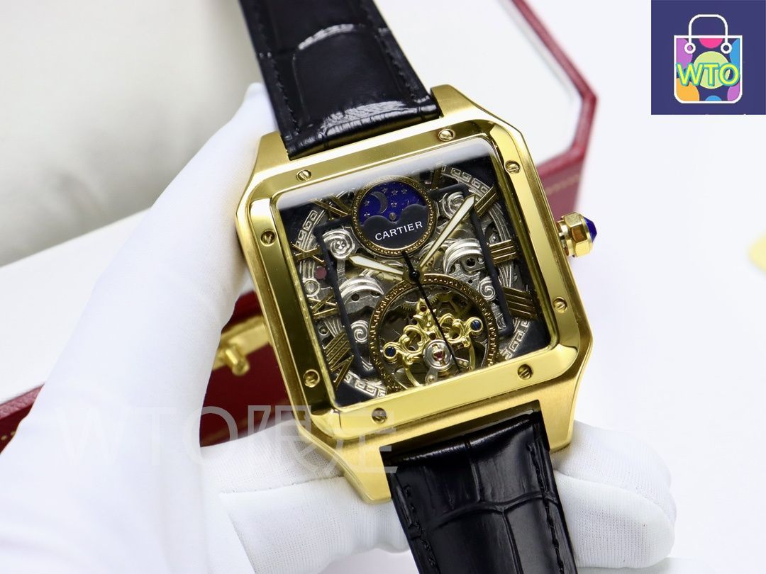 今日特価】Cartier カルティエ 角型腕時計 トップバージョン