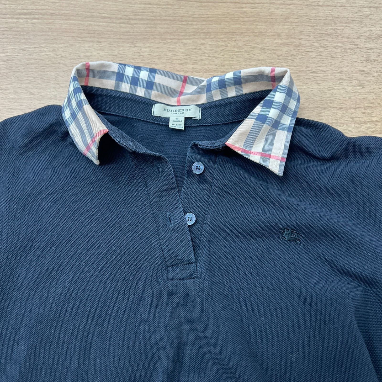 Burberry ポロシャツ ノバチェックショルダー Burberry ポロシャツ ノバチェックショルダー