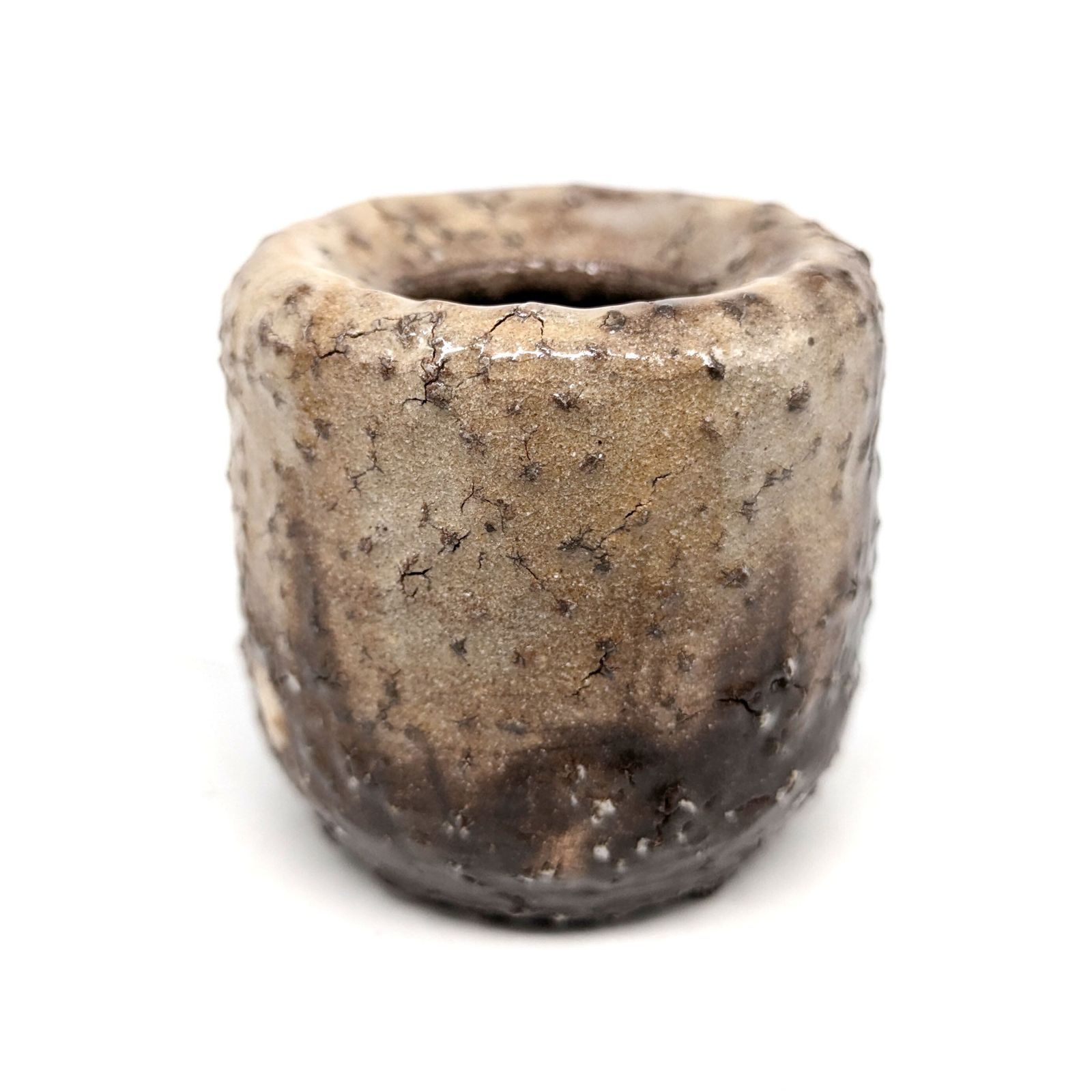 萩焼 つくね 蓋置 味舌隆司 作 共箱 共布 茶道具 新品 未使用 保管品 です 萩焼 つくね 蓋置 味舌隆司 作 共箱 共布 茶道具 新品 未使用
