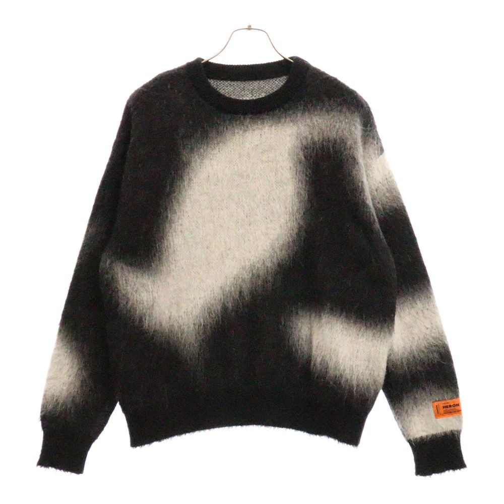 HERON PRESTON (ヘロンプレストン) 23AW アルパカ混 クルーネック 