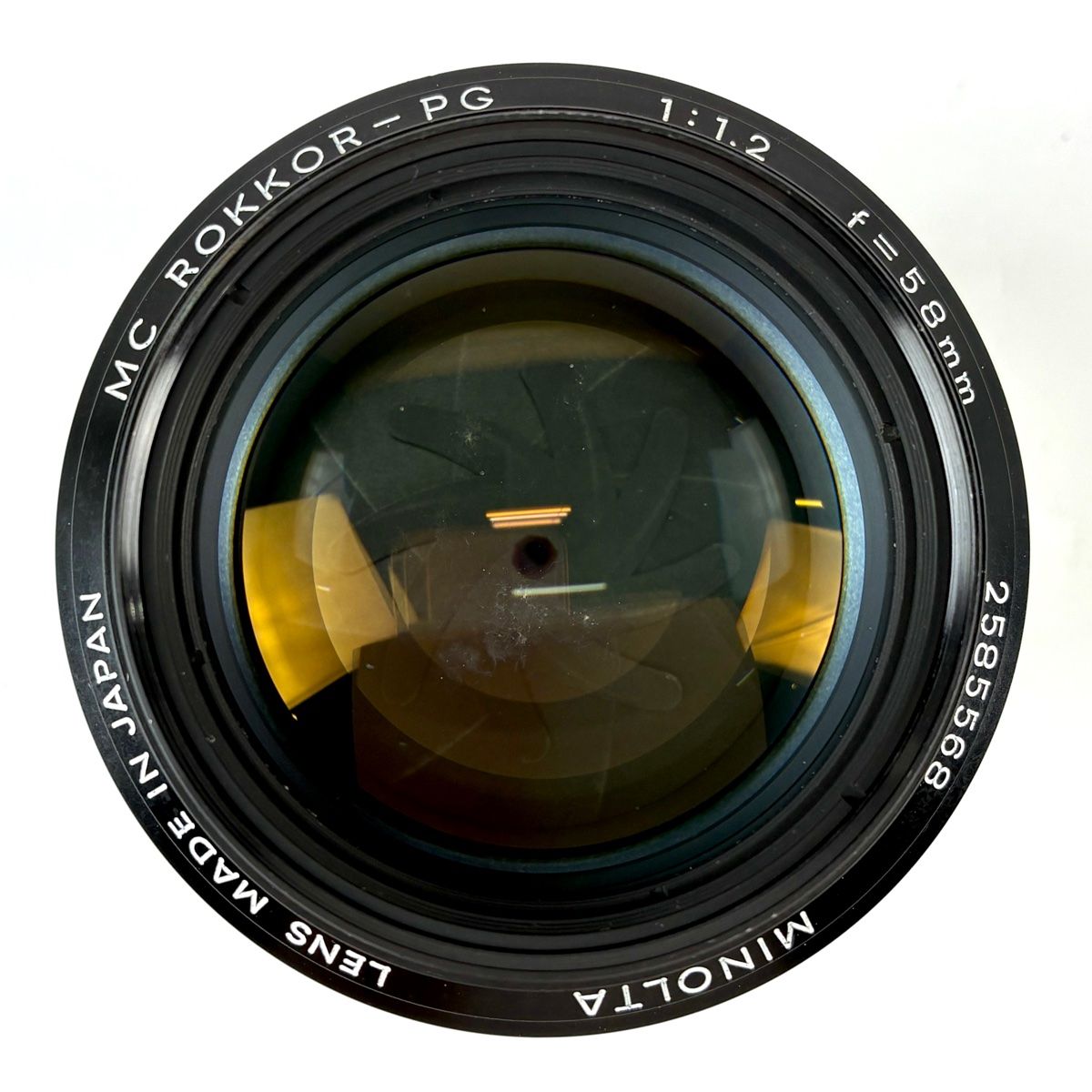 ミノルタ MINOLTA MC ROKKOR-PG 58mm F1.2 一眼カメラ用レンズ