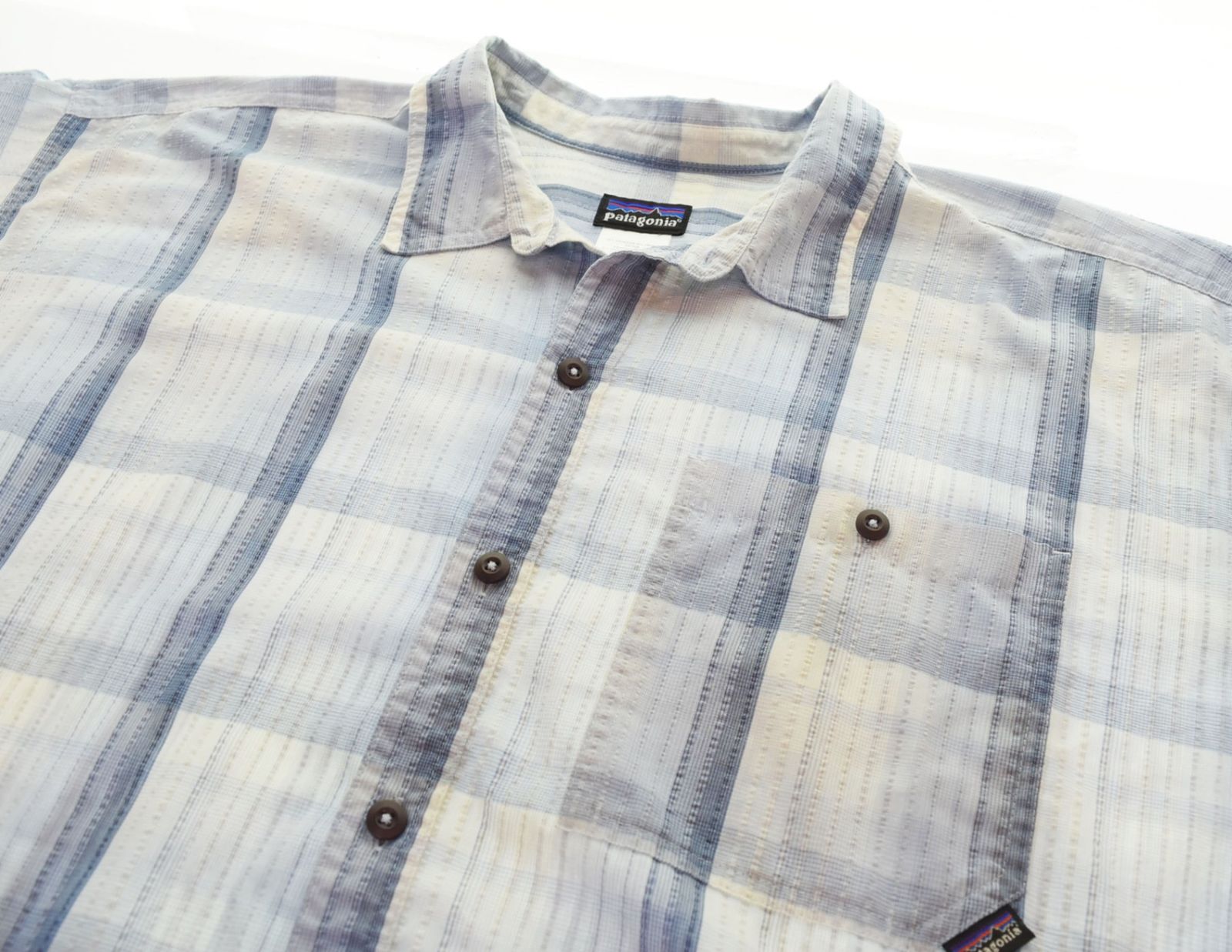 パタゴニア PATAGONIA 半袖 チェックシャツ 52998S7 XXL 半袖