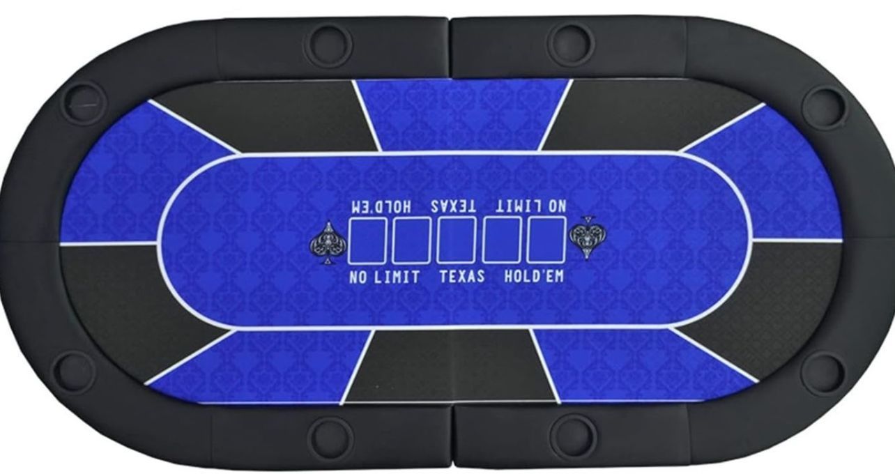 ポーカーテーブルトップポーカーテーブルクロス181x92x4cmテキサスポーカーテーブルトップ折りたたみ式カジノテーブルトップ