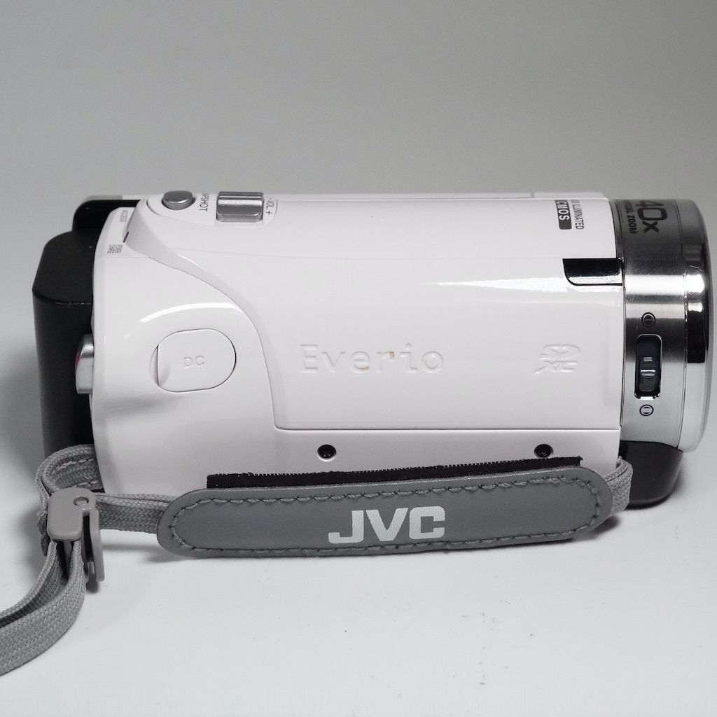 【動作確認OK】JVC GZ-F117 ビデオカメラ Everio☆美品 JVC (ジェイブイシー) ビデオカメラ 2016年製 GZ-F117-W
