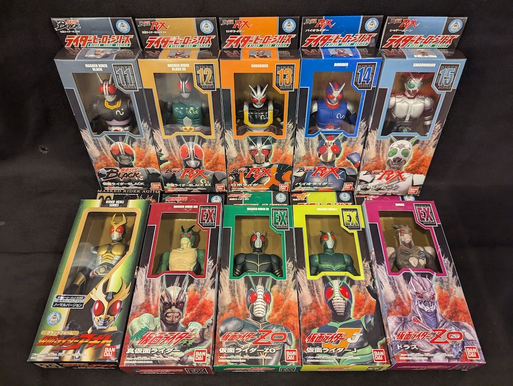 バンダイ ライダーヒーローシリーズ 仮面ライダーシリーズ ライダー