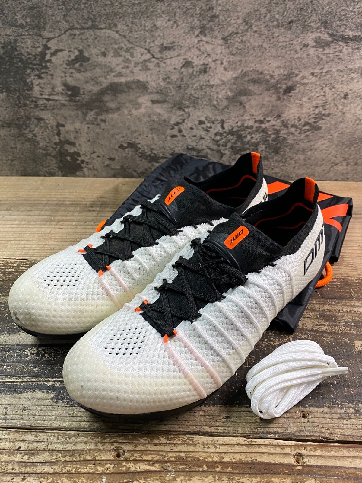 JA491 DMT KR SL ビンディングシューズ 3穴 レース EU40 白