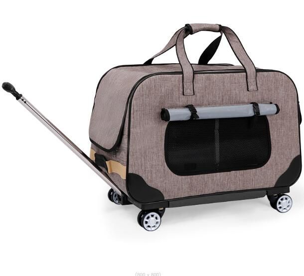 ペットキャリーバッグ 2way 折りたたみ キャスター付き キャリーバッグ 犬 猫 小型犬 中型犬 ペットキャリーカート
