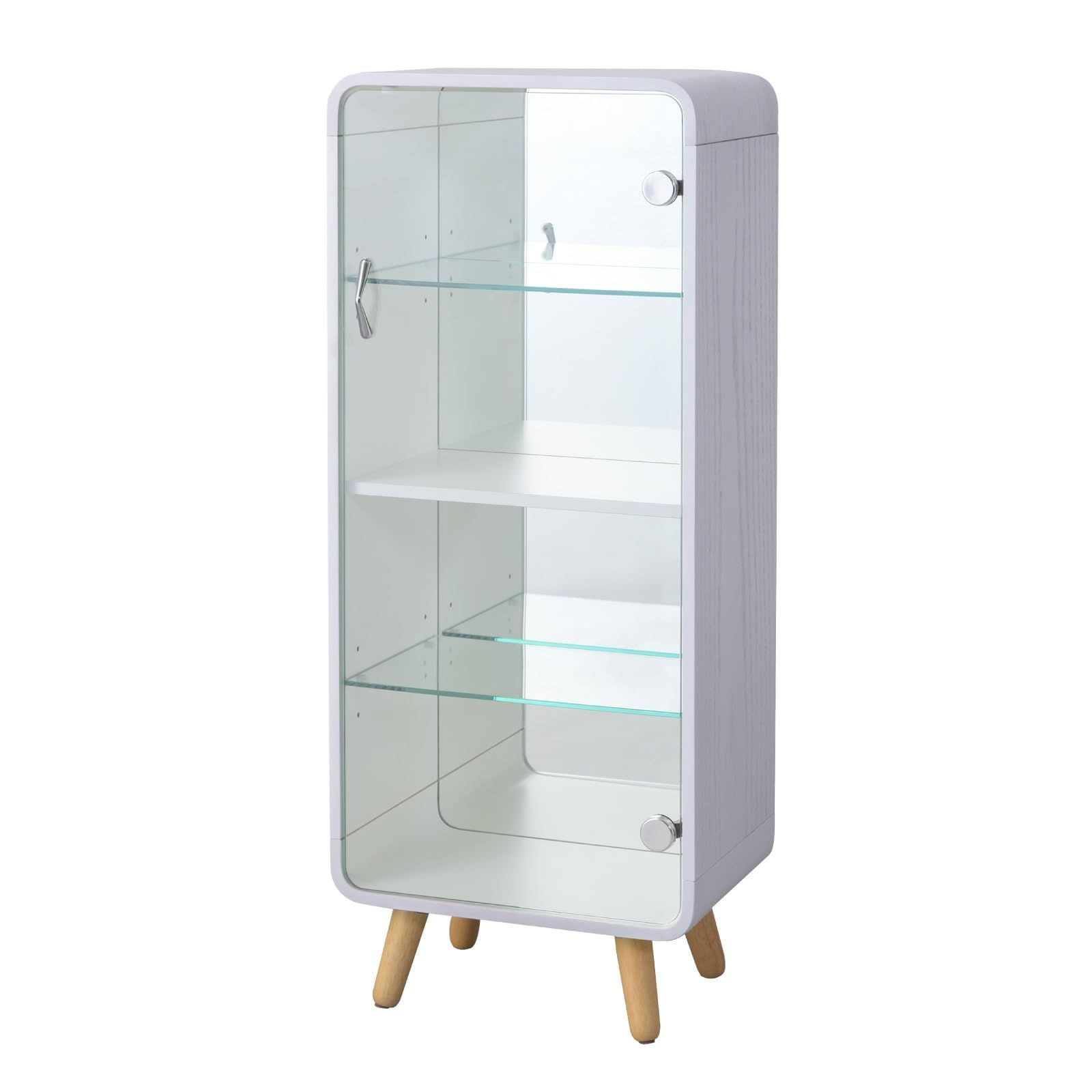 未使用♦️ナチュラルロココ仕様 コレクションケース♦️ウッドラック