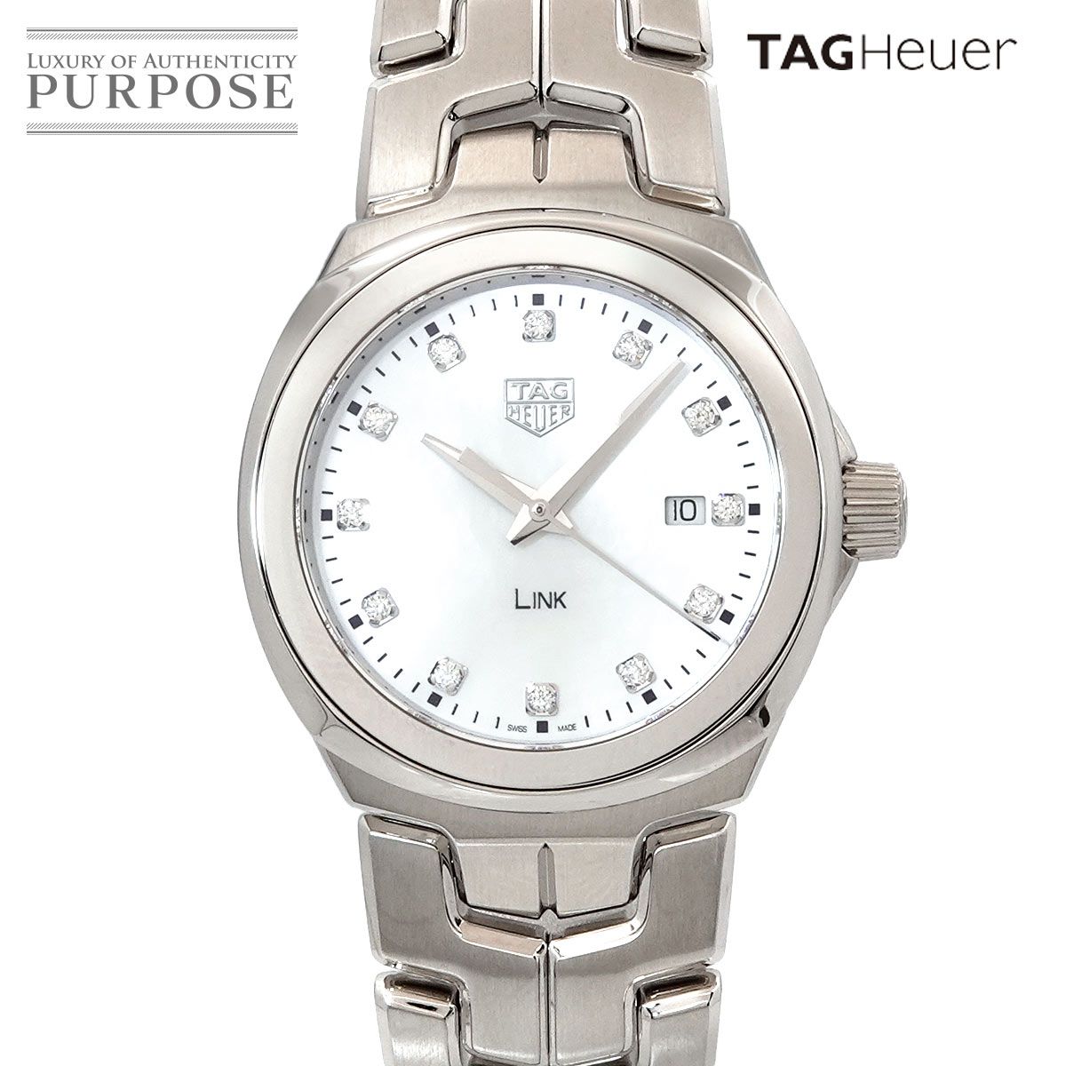 タグホイヤー TAG Heuer リンク WBC1312 レディース 腕時計 12P ダイヤ 