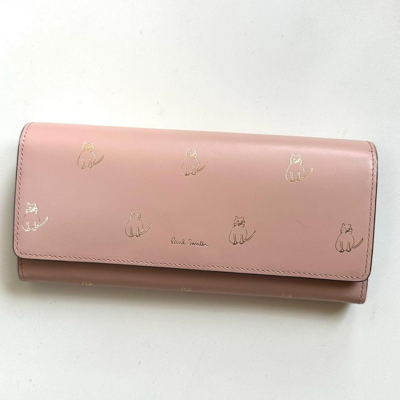 ポールスミス Paul Smith 長財布 キャットドゥードゥル ピンク - メルカリ