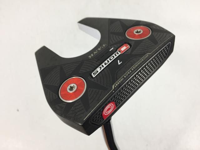 返品OK ゴルフクラブ オデッセイ O-WORKS オー･ワークス 7 TANK パター オリジナルスチール パター