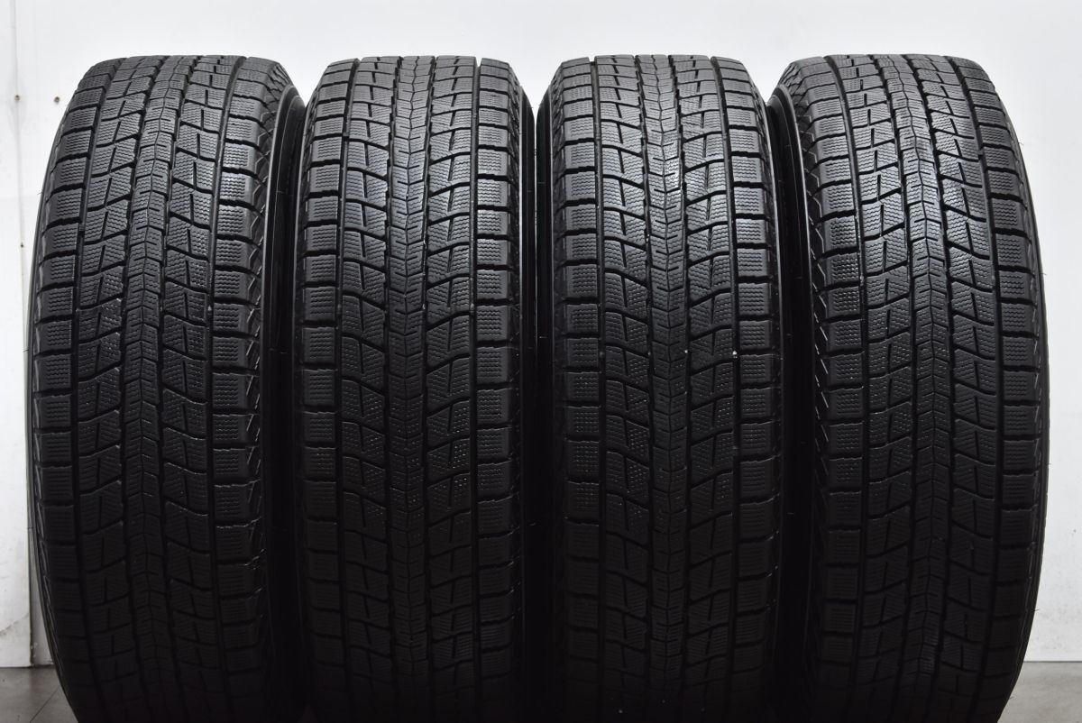 バリ溝 美品】シュナイダー 17in 7J +48 PCD114.3 ダンロップ 