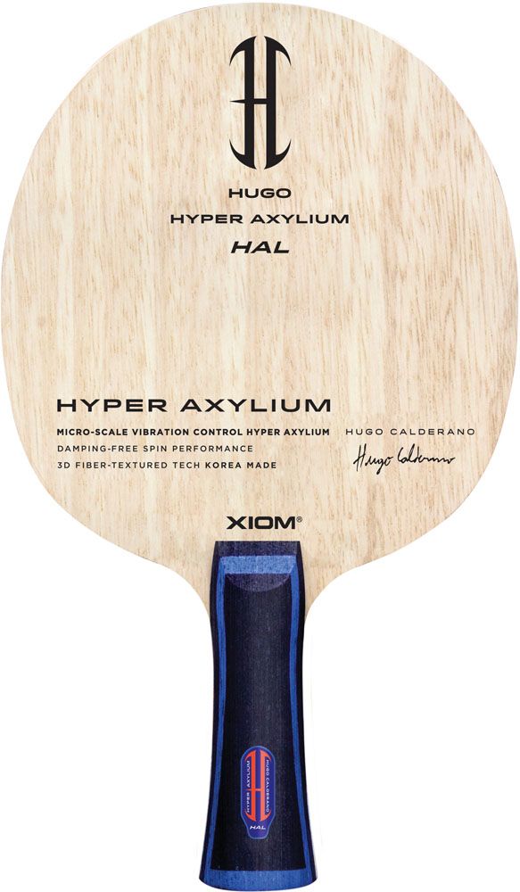 エクシオン XIOM 卓球 ウーゴ ハイパーアクシリウム HUGO HYPER AXYLIUM 攻撃用シェークラケット FL フ シェークハンド ウーゴ カルデラノ選手モデル 21601 -
