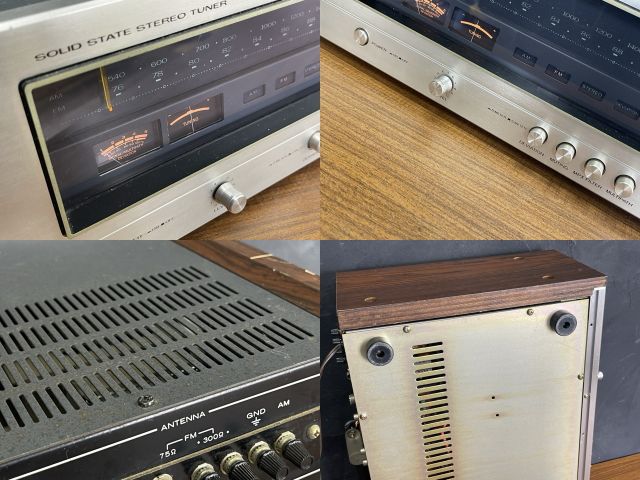 動作保証 TRIO KT-7007 FM/AM ステレオチューナー 【中古】 トリオ