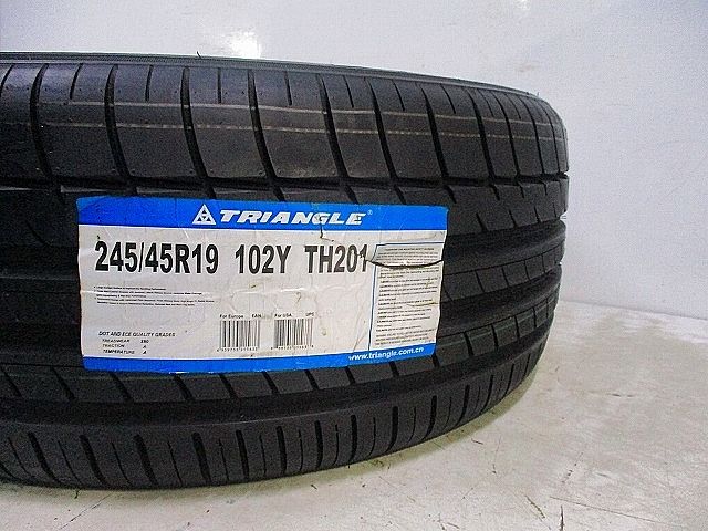 中古夏タイヤ□245/45R19□1本□トライアングル□SPORTEX TSH11