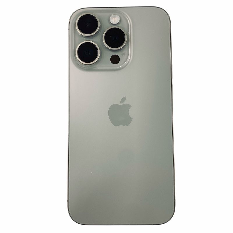 アップル Apple 国内版SIMフリー iPhone15 Pro 512GB ナチュラルチタニウム グレー MTUK3J/A /IR GY9