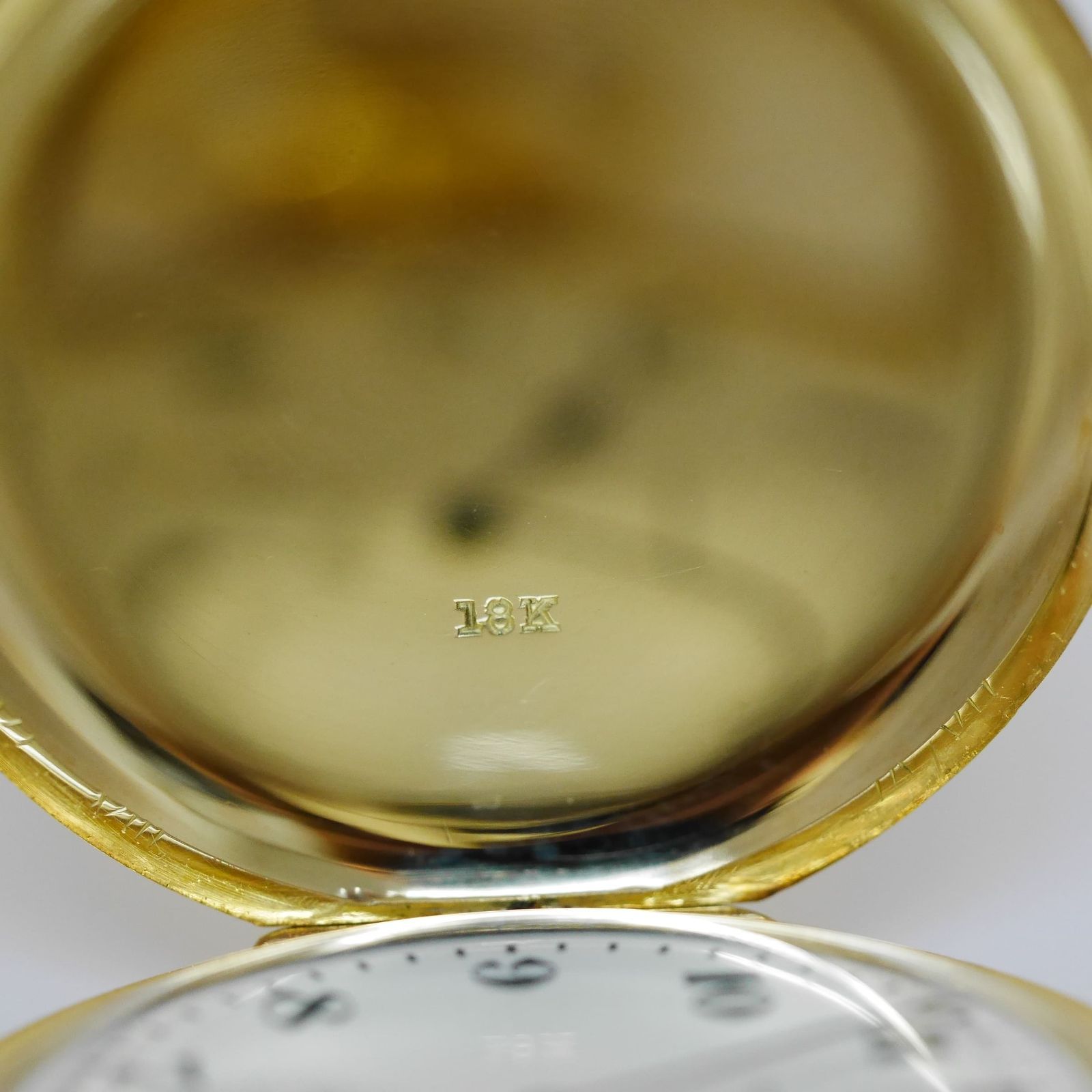 no7【名機リバーサイド】ウォルサム Waltham K18 金無垢 ROY製