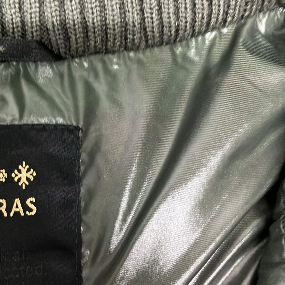 カーキ×ブラウン ポーランドラクーンファー