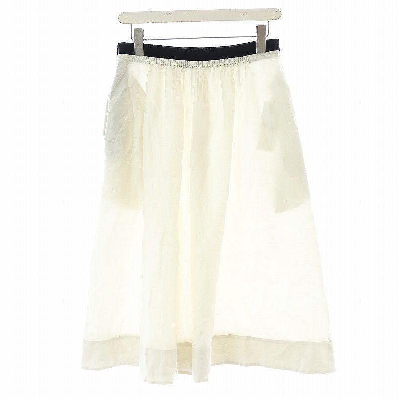 マーガレットハウエル MARGARET HOWELL COTTON SILK スカート