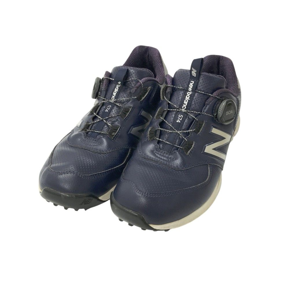 New Balance MGB574NS  ゴルフ New Balance ニューバランス ゴルフシューズ ネイビー×シルバー