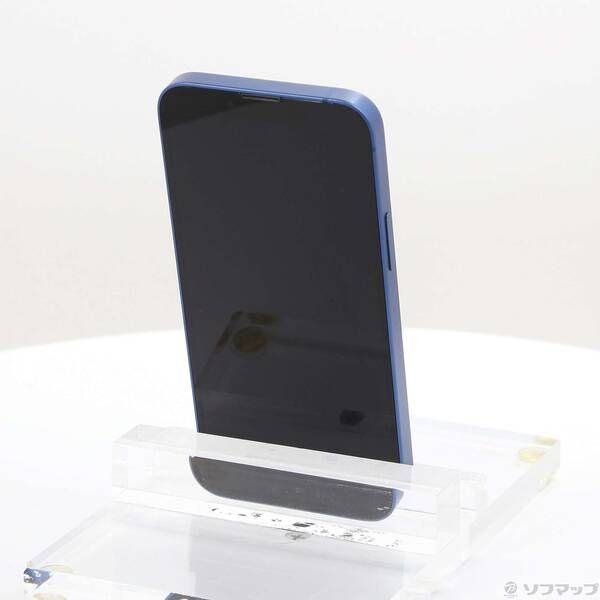 中古品〕 iPhone13 mini 256GB ブルー MLJN3J／A SIMフリー【349