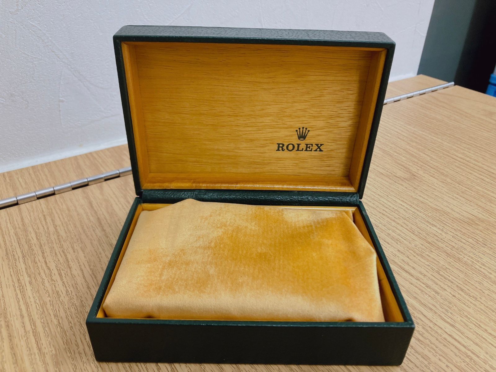 ロレックス ROLEX 空箱 ケース 保存箱 腕時計 ボックス グリーン
