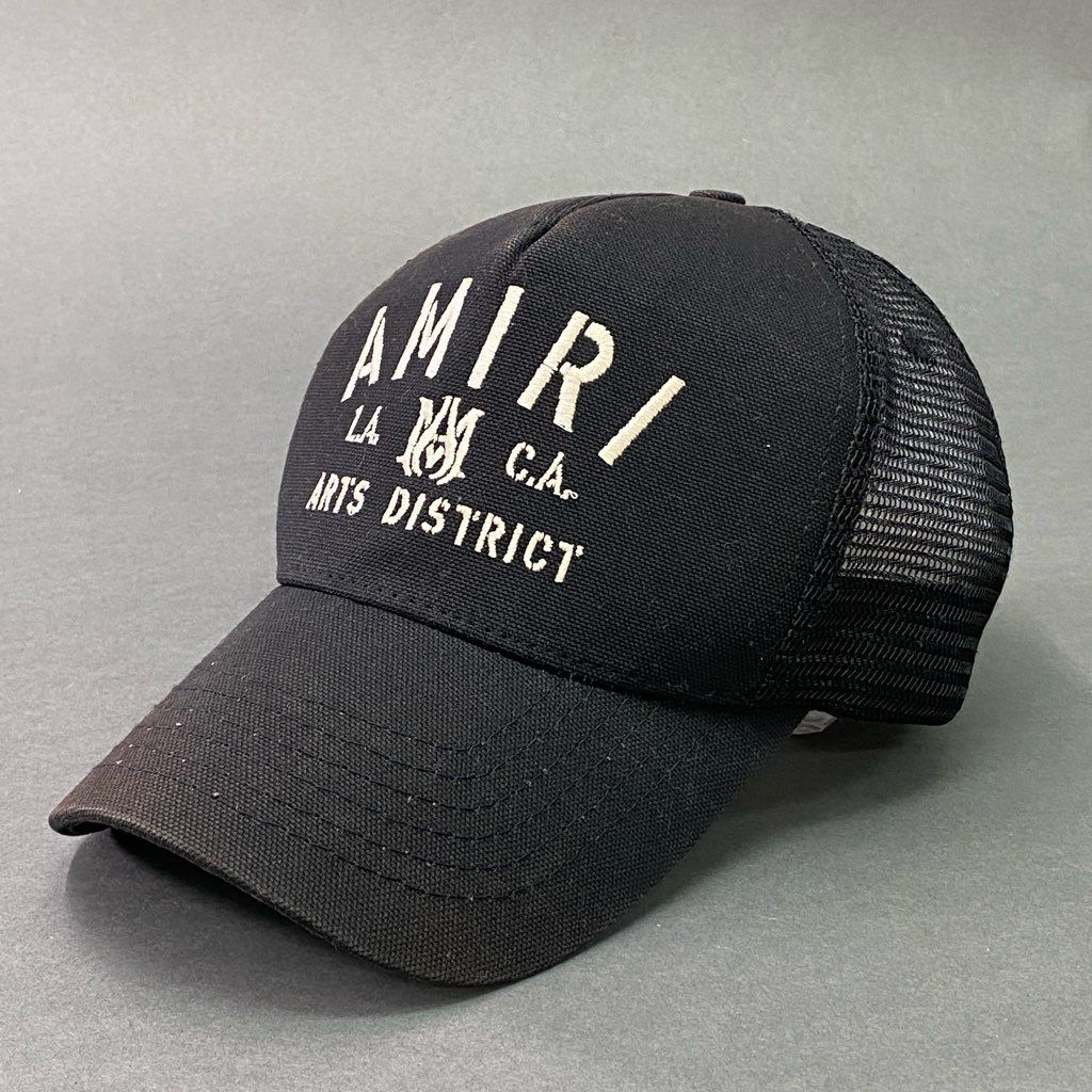 【レア】AMIRI STENCIL TRUCKER HAT CAP アミリ アミリ AMIRI 22AW 東京限定 TOKYO LIMITED XO BONES TRUCKER