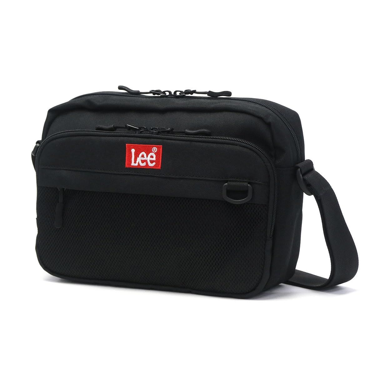 Color レッド リー PRAY ミニショルダー ヨコ BOXロゴ トレンド 軽量 多機能 大容量 サブバック 320-3724 アカ