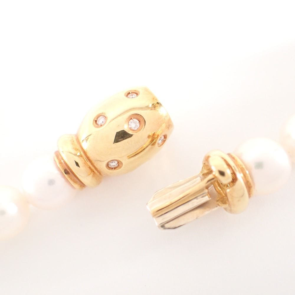 MIKIMOTO ミキモト 留め具750 47.7g(全体) 8.0-8.4mm パールネックレス 