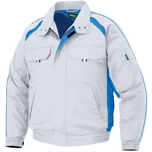 【新品・5営業日で発送】アイトス 長袖ブルゾン（空調服TM）（男女兼用）　シルバーグレー　L 1799-003-L 1着