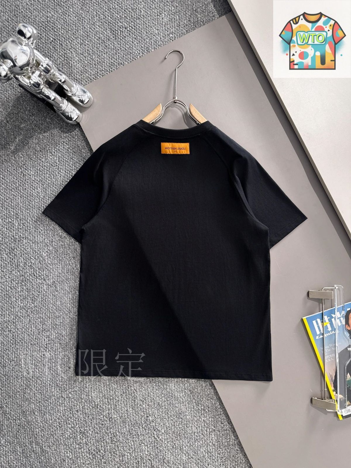 今日WTO】LOUIS VUITTON ルイヴィトン 立体刺繍ロゴ 320gT-ZF46 今日WTO】LOUIS VUITTON ルイヴィトン 立体刺繍ロゴ 320gT-ZF46