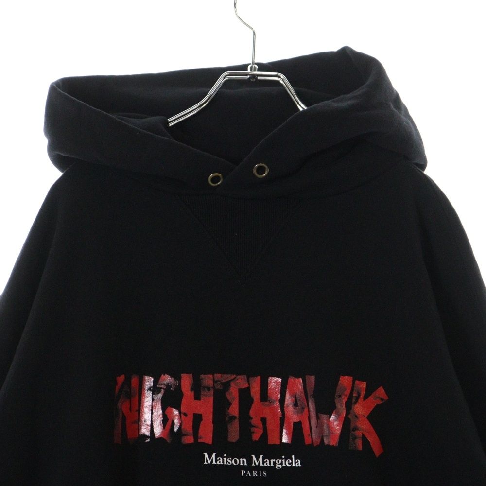 24SS【国内在庫】MAISON MARGIELA マルジェラ 反転ロゴ パーカー メゾンマルジェラのリバースロゴパーカー | HUES 福岡セレクト
