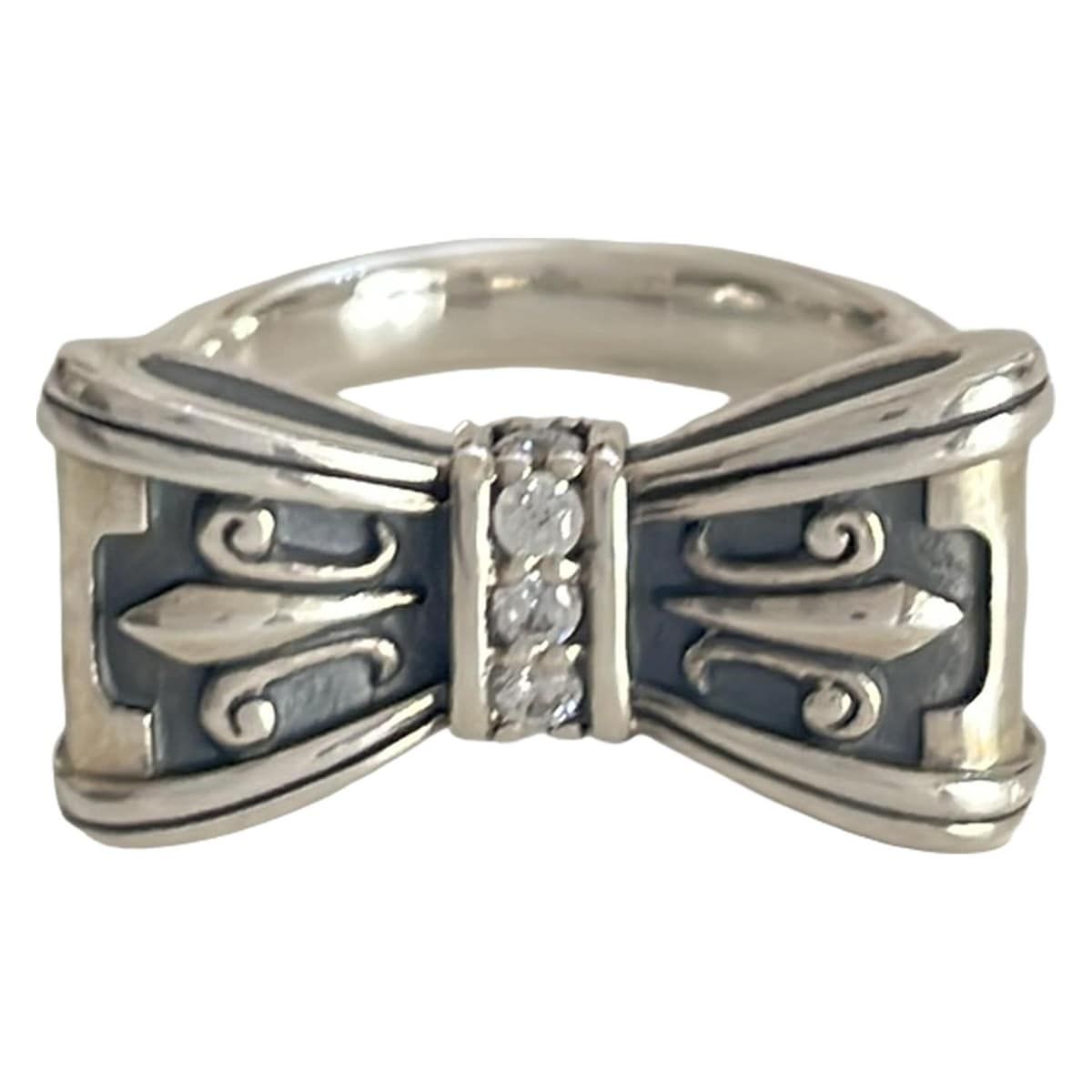 JustinDavis(ジャスティンデイビス) リング - シルバー リボン/SRJ328  